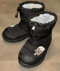 【美品】THE NORTH FACE キッズ ヌプシブーティ 黒 21cm