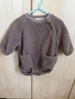 PAIR MANON もこもこボア ロンパース