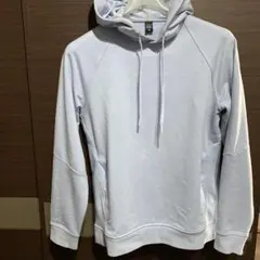 ルルレモン　ライトブルー フード付きパーカー XS/S