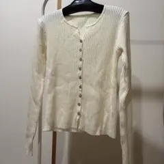 DHOLIC スリットネックリブカーディガンのサムネイル