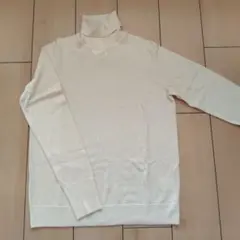 ユニクロ　エクストラファインメリノウール タートルネックセーター XL