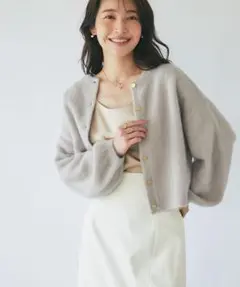 新品！タグ付き◇Plage vis/silk mix カーディガン - メルカリ