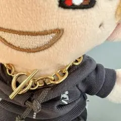 ぬい用 ゴールドマンテルネックレス