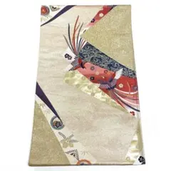 A9659 ●高級 正絹 唐織 六通 袋帯 蝶々