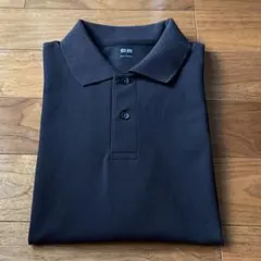 UNIQLO ドライカノコポロシャツ L メンズ 黒 ②のサムネイル