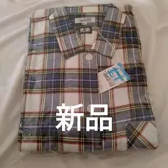 【新品未使用】パジャマ　播州織　綿100% M〜L