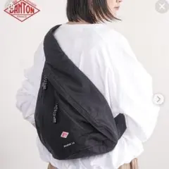 【美品】ダントン　ローヌ14 ボディバッグ リュック ブラック 黒