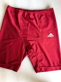 adidas インナータイツ スパッツ レッド L（150程）