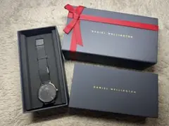 Daniel Wellington DW ブラック/ゴールド
