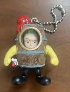 d*9様 ワンピース ゾロ　樽型キャラクターキーホルダー