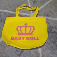 BABY DOLL イエロー トートバッグのサムネイル