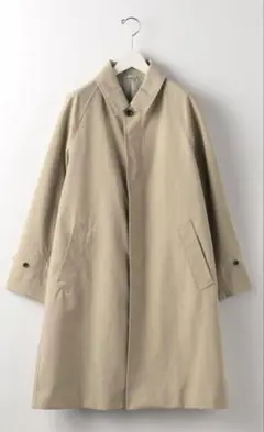 green label relaxing ナイロンオックス ステンカラーコート