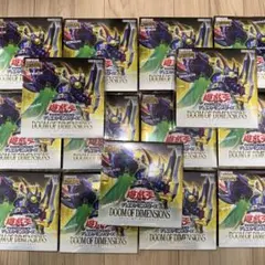 24BOX シュリンク付 遊戯王 DOOM OF DIMENSIONS - メルカリ