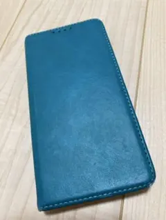 AQUOS sense6♪スマホケース♡手帳型✨ターコイズブルー