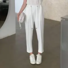 BIRTHDAY BASH casey pants ホワイト　Sサイズ