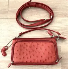 ショルダーバッグ革