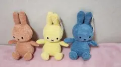 ミッフィー コーデュロイ ぬいぐるみ/セット売り