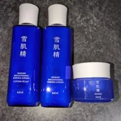 雪肌精ブライトニングローション2本・ブライトニングクリーム