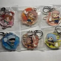 まとめ売り 呪術廻戦 アクリルキーホルダー 虎杖悠仁 釘崎野薔薇 五条悟など