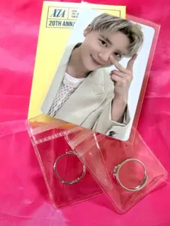XIAジュンス20th Anniversary リング2個セット·フォトカ―ド