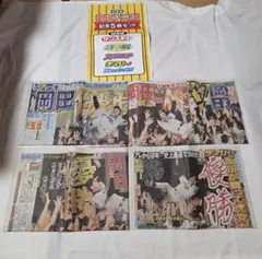 大阪版 スポーツ新聞 5紙 9.8 阪神タイガース優勝 - メルカリ