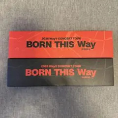WayV BORN THIS WAY VIP特典 扇子のみ