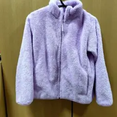 UNIQLO フリースジャケット 130cm ラベンダー