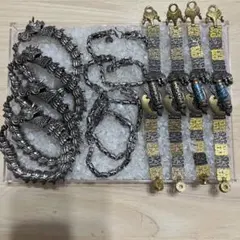 天珠ブレスレット、龍のブレスレット、龍亀のブレスレットセット