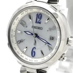 SEIKO EXCELINE 1B22-0AW0 チタン 電波ソーラー腕時計 - メルカリ