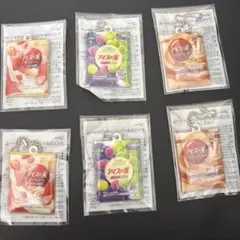 glicoアイスの実オリジナルチャーム6個セットのサムネイル