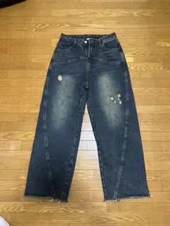 地底人online ウォッュドカジュアルデニム