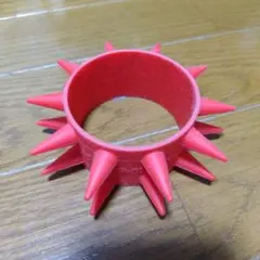 サバシスター トゲトゲの腕輪 蛍光緑 - メルカリ