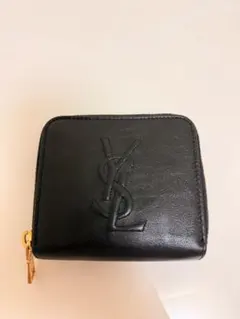 Saint Laurent YSL 二つ折り財布 ブラックのサムネイル