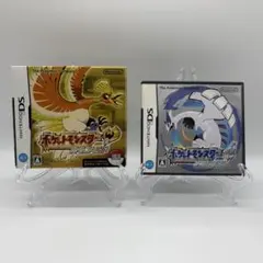 Nintendo DS ポケットモンスター 銀&金 セット【ポケウォーカー付き】