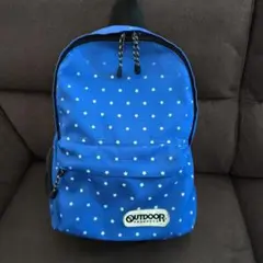 OUTDOOR 星柄リュック 青