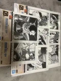 ドラゴンボール 一番くじクリアファイル8枚セット
