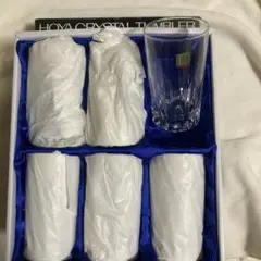 【10/26まで限定】HOYA クリスタルタンブラー 6個セット 新品未使用