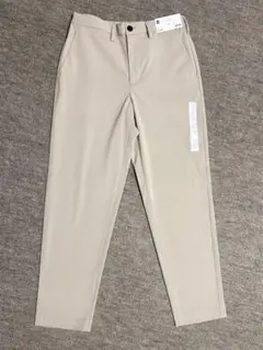 【GU】ストレッチ イージー アンクル パンツ ベージュ Ｓ