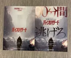 映画 バイオハザード フライヤー 2種セット