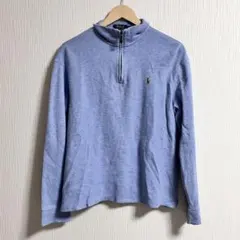 ポロラルフローレン　ポニー刺繍　ハーフジップ　 セーター　ST