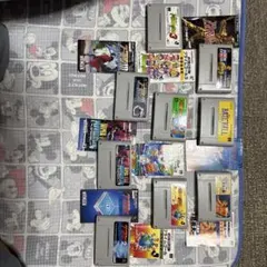 スーパーファミコンソフト 9本説明書付き