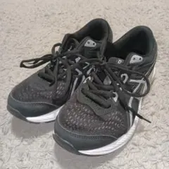 【美品】ASICS ランニングシューズ　スニーカー　Ortholite　24cm