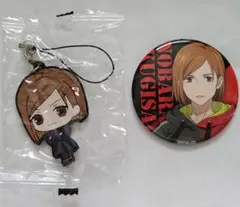 呪術廻戦 釘崎野薔薇 缶バッジ ラバスト 2点セット