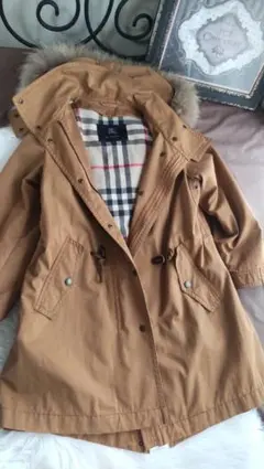 BURBERRY LONDON ノバチェックライナー付 モッズコート 44