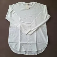 新品タグ付き earth music&ecology 重ね着用 長袖シャツ