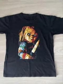 チャッキー グラフィック Tシャツ Lサイズ黒