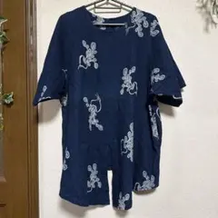 希少！ 笹倉玄照堂 染め ワンピース ロングプルオーバー サイドジップ 藍色 LIMITEDノーカラーワンピース（BLUE） | HATSUNEXオフィシャルストア