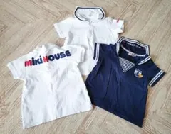 ミキハウス ホットビスケッツ トップス3点セット 80サイズ