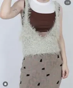 a ccordion LAḾE FILM FLUFFY CAMISOLE