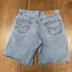 00's USA製 LEVI'S リーバイス 550 デニム ショーツ W36のサムネイル